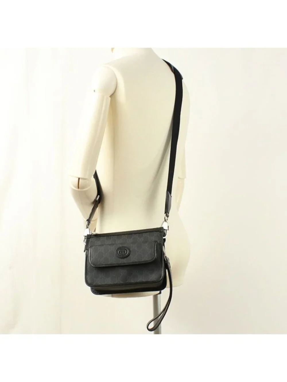 Gucci 2-Way Interlocking G Shoulder Bag